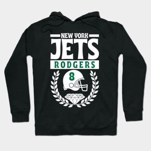 New York Jets Aaron Rodgers 8 Helmet American Football Hoodie